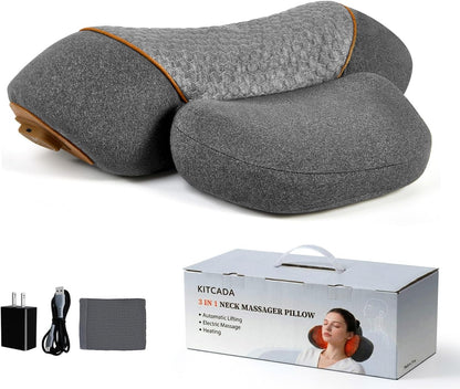 TheraWave™ Smart Heated Traction & Vibration Massage Pillow
