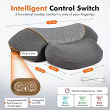 TheraWave™ Smart Heated Traction & Vibration Massage Pillow