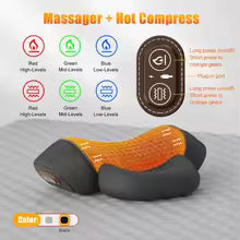 TheraWave™ Smart Heated Traction & Vibration Massage Pillow